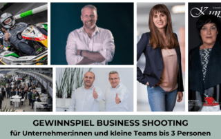 Business-Fotoshooting gewinnen