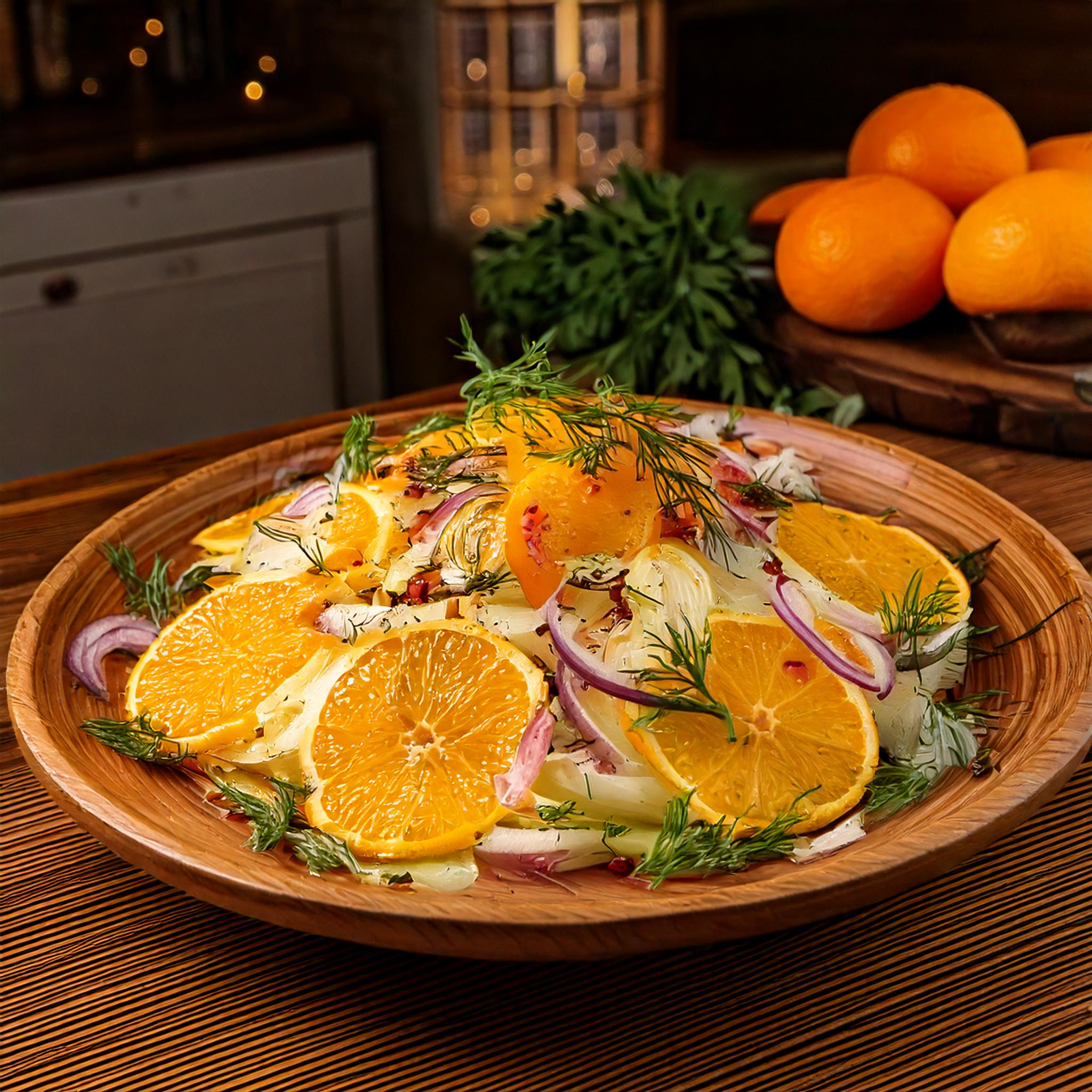 Fenchel-Orangen-Salat